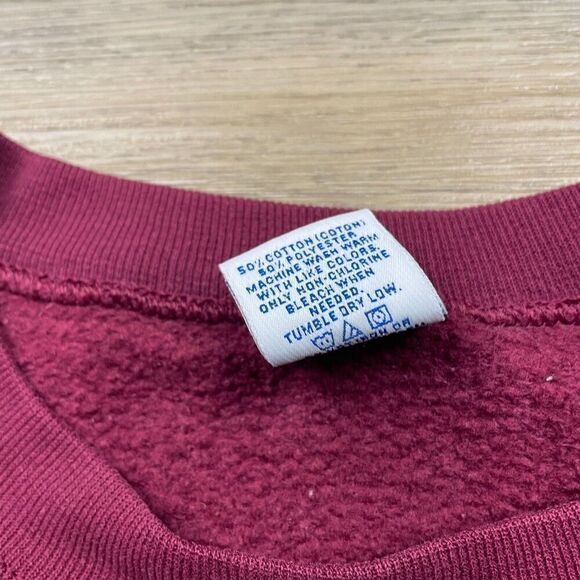 Vintage Sweatshirt Mens Extra Large Red Texas A&M Aggies Russell NCAA Football - Picture 6 of 13